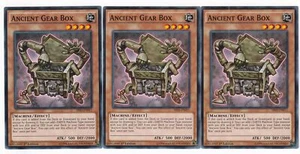 Yugioh - 3X scatola ingranaggi antica - comune - 1a edizione - SR03-EN011 - quasi nuovo - Foto 1 di 1