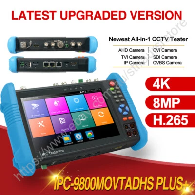 Rsrteng 7" Camera Monitor AHD CVI TVI SDI IPC WIFI TDR DMM IPC-9800MOVTADHS Plus - Image 1 of 4