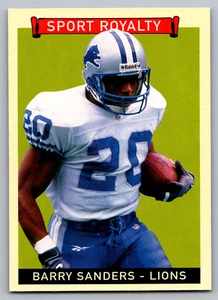 Goudey #278 2008 cubierta superior Barry Sanders Lions Sport Royalty Sp - Imagen 1 de 3
