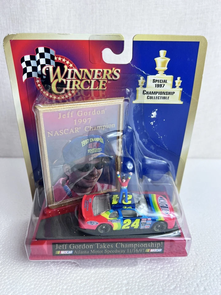 Winner's Circle Jeff Gordon Takes Championship 1997 Nascar 1:64 Diecast Car