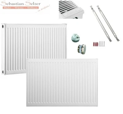 Kompaktheizkörper Buderus C-Profil Heizkörper H:400, Typ 11 21 22 33, L 400-3000 - Bild 1 von 4