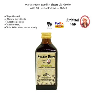 Maria Treben Swedish Bitters 0% Alcohol with 39 Herbal Extracts 200ml - Picture 1 of 5
