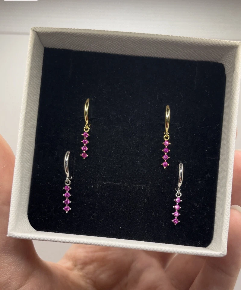 orecchini donna pendenti in argento - Immagine 1 di 1