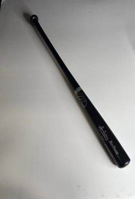 Rick Monday Signed Rawlings Black Baseball Bat Dodgers '81 World Champs' PSA - Image 1 of 4