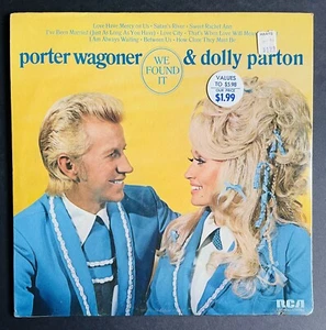 SEALED Classic Country LP PORTER WAGONER & DOLLY PARTON We Found it RCA Satans - Picture 1 of 4
