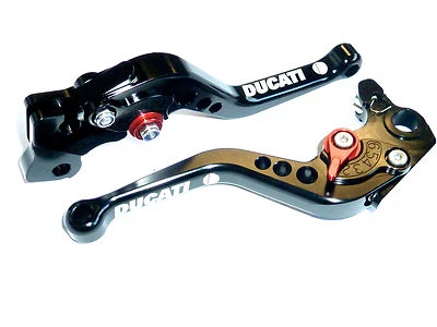 Ducati SCRAMBLER 2015-2016 SHORT BRAKE AND CLUTCH LEVERS SET TRACK ROAD S17A - Image 1 of 4