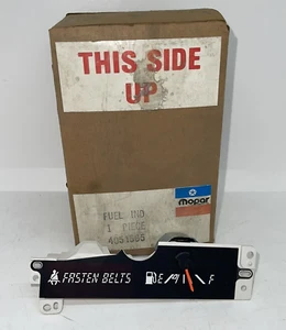 NOS Mopar Fuel Gauge & Seat Belt Warning 1983-1985 Reliant Aries 4051565 Dodge - Picture 1 of 7