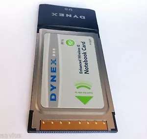 Dynex DX-EBNBC Enhanced PCMCIA WIFI 802.11G Wireless G Notebook Karte LAPTOP Card - Bild 1 von 3