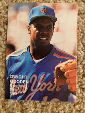 Dwight Gooden Mets 1988 "Baseball's Best" Series II RARE UNLICENSED CARD #11