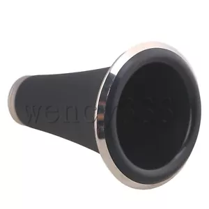 Accessorio di ricambio campana clarinetto nero plastica parte strumento tromba - Foto 1 di 6