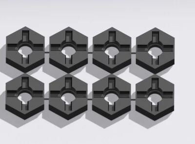 8 X Radmitnehmer 12mm Sechskant, PX9200-01, Deerc 9200 / 9200E / 9206E  / Enoze - Bild 1 von 2