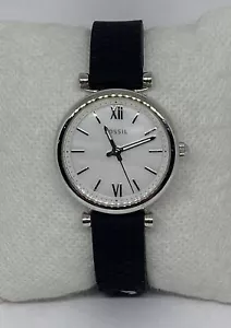 Fossil ES4432 Women's Silicone Analog Mother Of Pearl Dial Quartz Watch WO61 - Picture 1 of 12