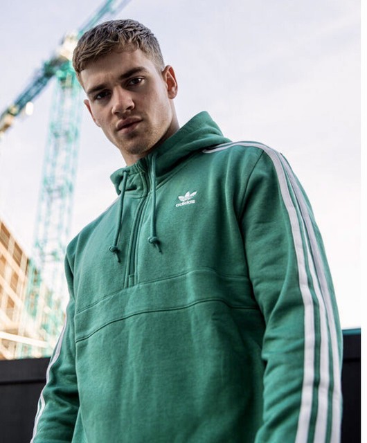green adidas mens hoodie