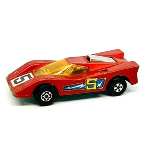 Matchbox Lesney Superfast 7 Hairy Hustler seltene Rückwärtsräder & meergrüne Basis! - Bild 1 von 4