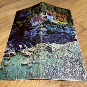 Folleto de Canadá Parques Nacionales de Ontario 1965 - Imagen 1 de 10