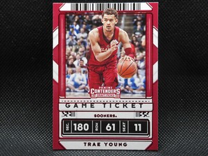 Trae Young 2020 Panini Contenders Draft Picks NCAA Basketball #11 Sports Cards