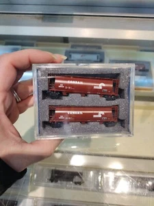 Spur Z Uncle Will's Conrail 51' zylindrischer Hopper WDW1024 Set #1 885223/885227 - Bild 1 von 7