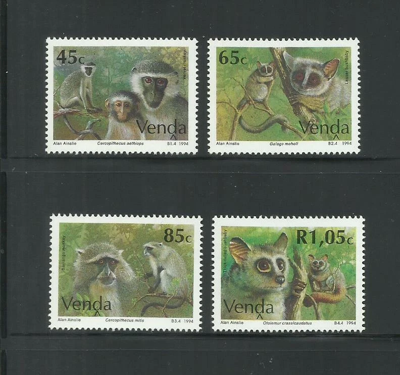 SUDAFRICA. (VENDA) Año: 1994. Tema: FAUNA. MONOS. - Imagen 1 de 1