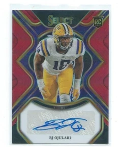 2023 Select-BJ Ojulari Rookie Red Prizm Autograph-Arizona Cardinals/LSU - Picture 1 of 1