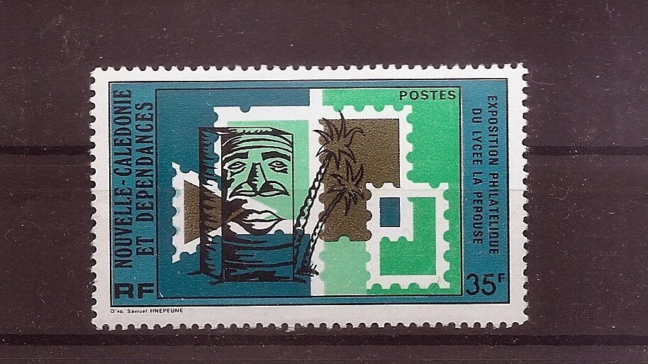 99c Starts - NEW CALEDONIA  Philately in Schools 1977 Scott 427 Yvert 411 MLH - Image 1 of 1