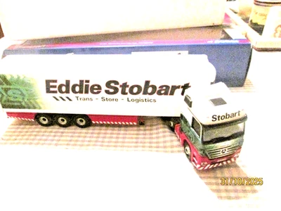 Corgi 1;50- Mercedes-Benz Actros & Fridge Trailer -Eddie Stobart-Boxed - Image 1 of 4