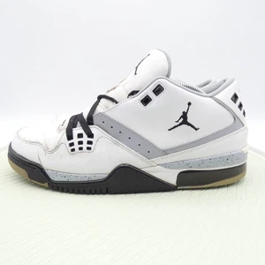 Air Jordan Flight 23 317820-117 Hombres 11 Zapatos de Baloncesto Blanco Negro Tenis - Imagen 1 de 11
