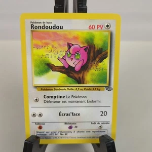 Pokemon RONDOUDOU (Jigglypuff) 54/64 - FRENCH Jungle - Never Played NM/M - Picture 1 of 3