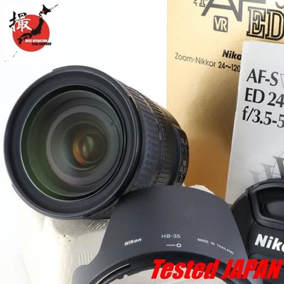 Tested! [App MINT in Box] Nikon AF-S AFS Nikkor 24-120mm f/3.5-5.6 G ED VR JAPAN - Image 1 of 4