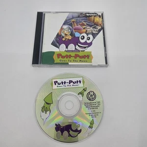Vintage Putt-Putt Goes To The Moon - PC Game - Case Included - Windows - 1995 - Picture 1 of 5