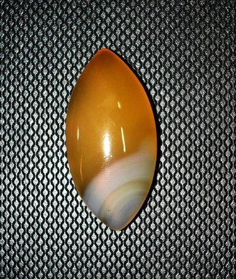 44.85 Cts. Natural White Yellow Onyx Shape Cabochon Certified Gemstone - Image 1 of 4