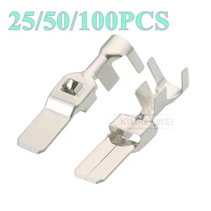 Crimpare cablaggio elettrico auto 7,8 mm maschio spina pin terminali contatto nuovo - Foto 1 di 2