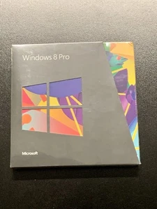 Microsoft Windows 8 Pro Professional Upgrade 32Bit & 64Bit Genuine New Sealed - Picture 1 of 3