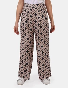 PANTALONE PANTALONI LARGO DONNA YES ZEE P349 YY00 BLU ORIGINALE PE 2025 - Picture 1 of 5