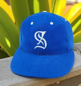 Ebbets Field Flannels Santurce Cangrejeros 1954 Authentic Fitted 7 3/8 Hat Cap  - Picture 1 of 9