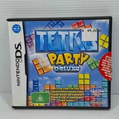 Tetris Party Deluxe Nintendo DS Game *Complete* 3DS NINTENDO - Image 1 of 3