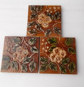 Tiles Fireplace Tile Ceramic Wall Trivet Antique ref 93 (FREE UK POSTAGE) - Picture 1 of 20
