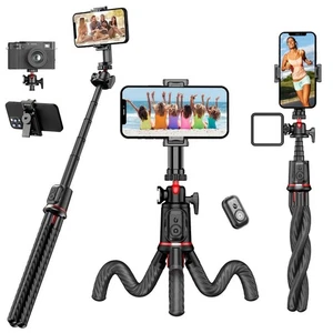 Phone Tripods Flexible Selfie Stick - Octopus Camera Tripods Extendable Cell ... - Picture 1 of 6