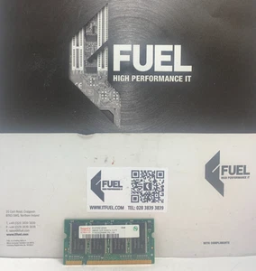 Hynix  256MB DDR SODIMM ram memory module 333MHZ - HYMD532M646CP6-J - Picture 1 of 3