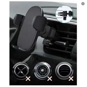 Universal Rotate Car Mount Holder Stand Air Vent Cradle For Mobile Cell Phone US - Picture 1 of 7