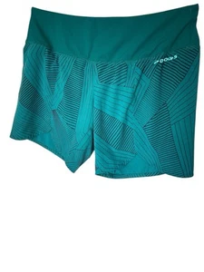Brooks Damen Laufshorts Medium grün und marineblau mit gefüttertem Slip - Bild 1 von 7