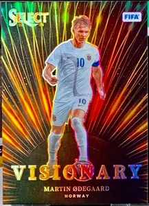 2023-24 Panini Select FIFA Martin Odegaard Visionary Case Hit SSP  Norway - Picture 1 of 2