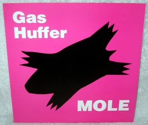 GAS HUFFER Mole 7" EP PUNK ROCK Garage Rock ORIGINAL PRESSING Pink Cover OOP New - Foto 1 di 1