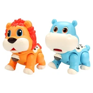 Flashing Swinging Animal LightUp Musical Toy Baby Crawl Learning Dancing Toy - Picture 1 of 10