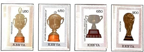 A) 1990, KENIA, FÚTBOL, CAMPEONATO MUNDIAL ITALIA: COPA MOI, CARIBE ORIENTAL Y Foto 1 de 1