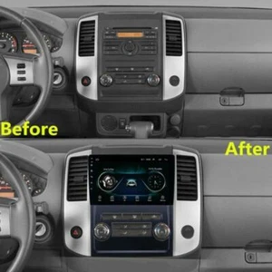 For 2009-2012 Nissan Frontier Xterra Android 10 Car Radio GPS MP5 9" Touchscreen - Foto 1 di 12