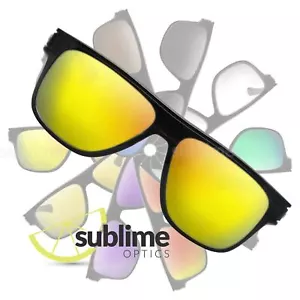 POLARIZED Metallic Yellow Gold Replacement Lenses For Oakley Breadbox OO9199 - Foto 1 di 5