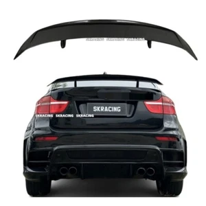 NEW Style Fits 2015-2019 BMW F16 X6 Carbon Fiber Rear Trunk Spoiler Lid Wing - Picture 1 of 19