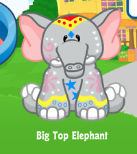 Webkinz Big Top Elephant Virtual PET Adoption Code Only Messaged Webkinz Big!!!!
