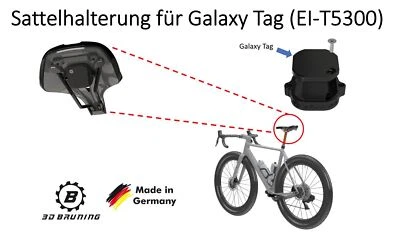 Fahrradhalterung für Galaxy Smart Tag | Bicycle mount E-Bike (EI-T5300) - Bild 1 von 4