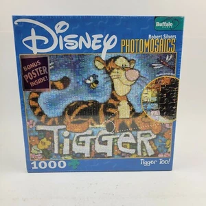 Disney Photomosaics Puzzle 1000 Pieces Tigger 27 x 20 New Sealed Winnie the Pooh - Picture 1 of 4